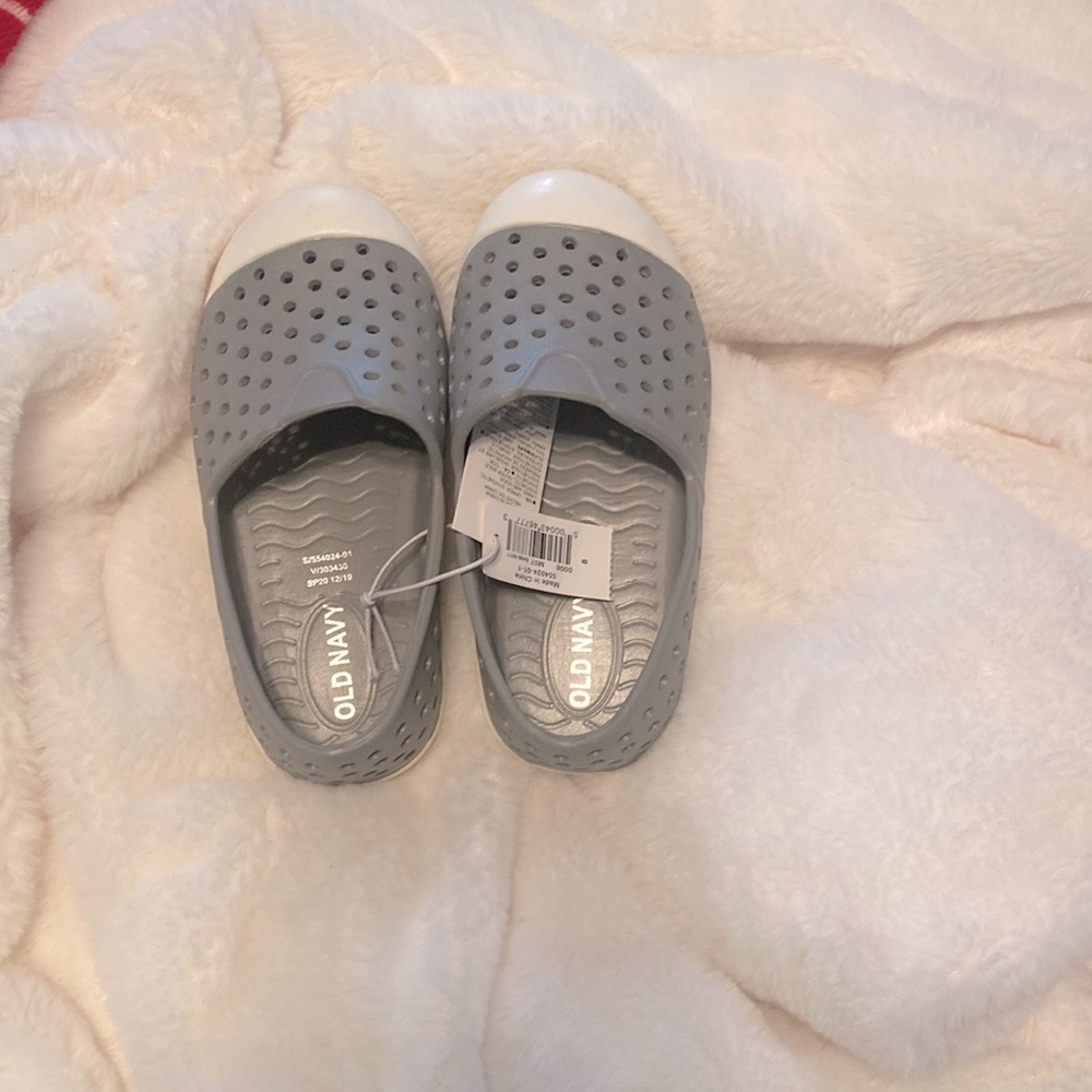 NWT Toddler Perforated Slip On Shoes (Croc Like)
